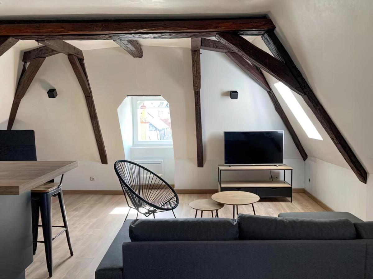 Vue Sur La Cathedrale - Au Coeur De Bourges Apartment Ngoại thất bức ảnh
